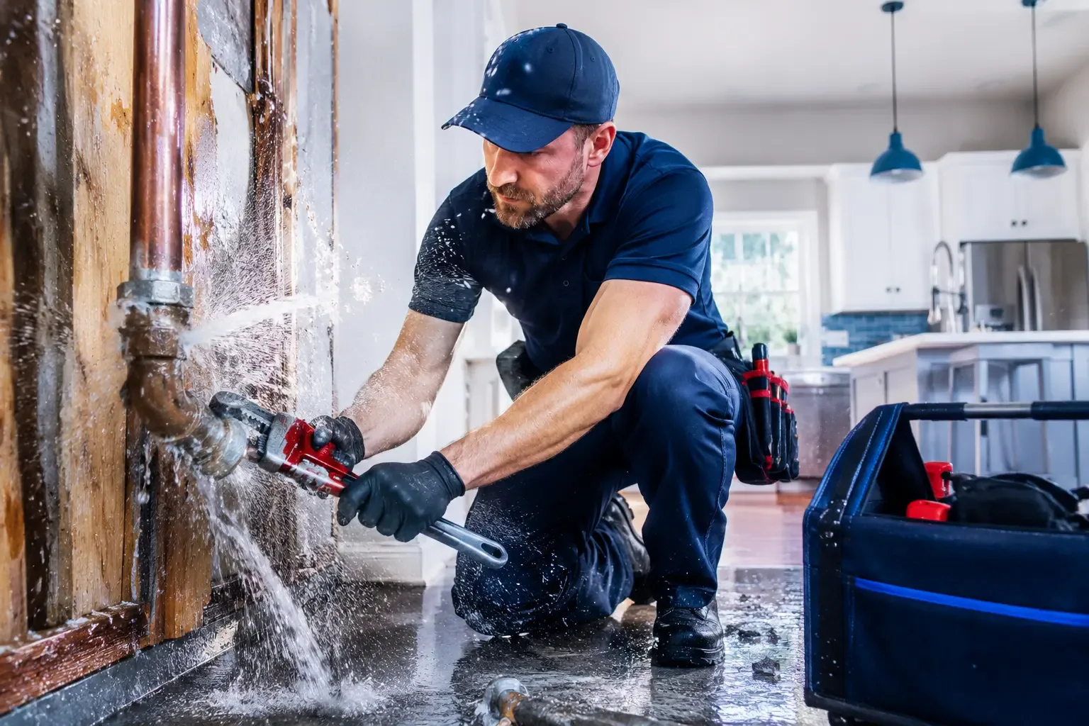 Local emergency pipe repair professionals in Freeport, KS